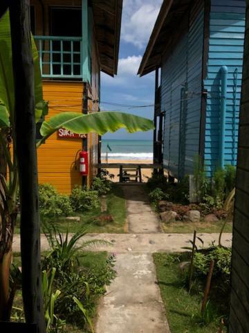Beach Shack Chalet - Garden View Aframe Small Unit Kampong Juara Exterior foto